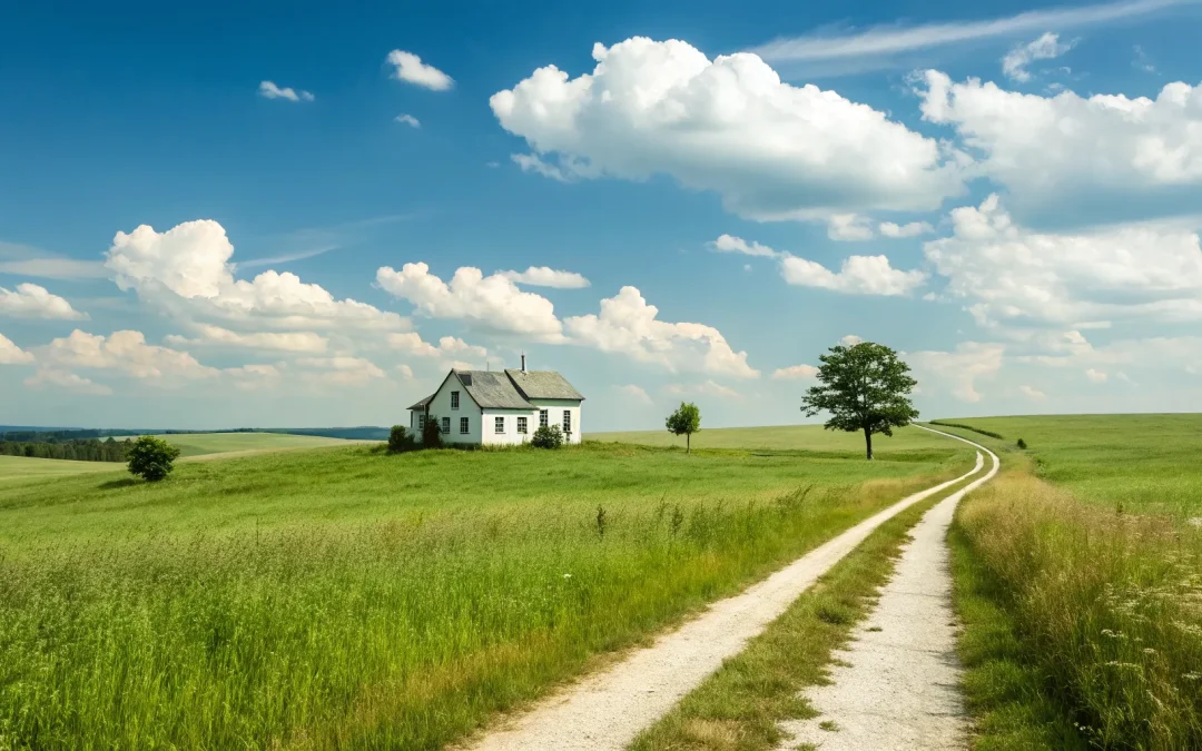 A house in Arkansas whose ownership is managed with a transfer on death deed.